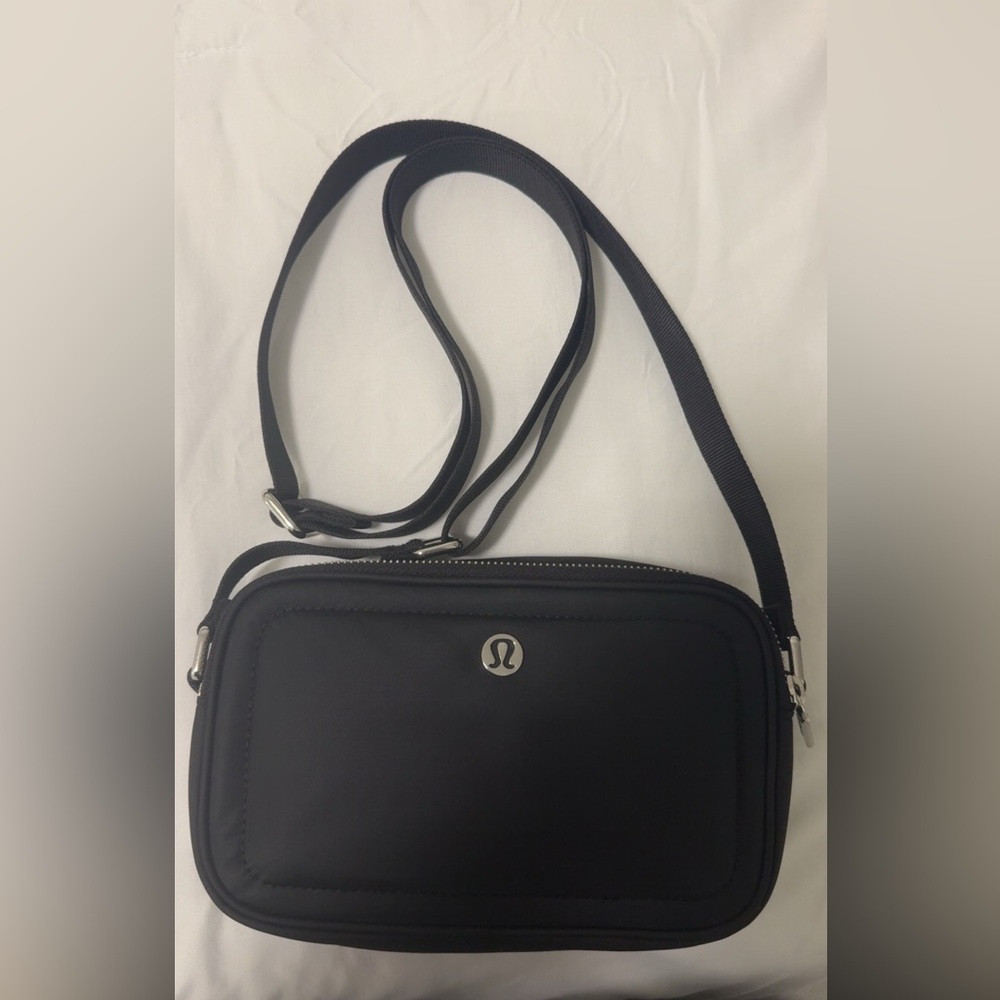 Lululemon Black Crossbody Shoulder Bag